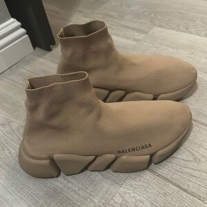 Balenciaga size 10 nude